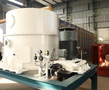 Нүүрсний босоо центрифуг