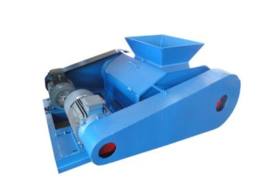 Double toothed roller crusher
