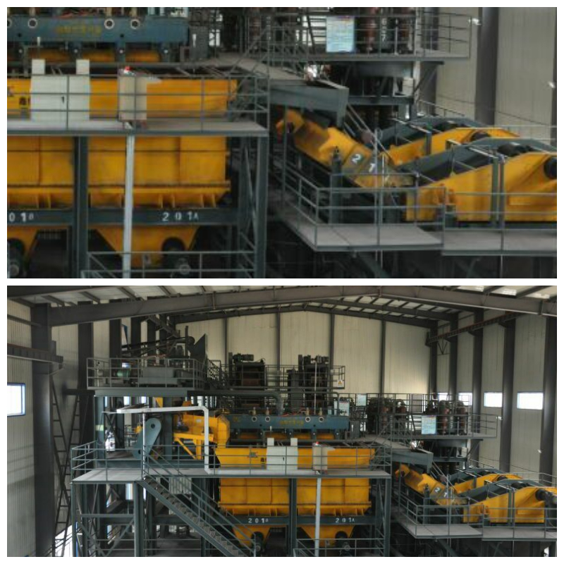 Layar Pemilahan Batubara Mentah