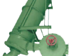 Non‑pressure fed heavy medium cyclone