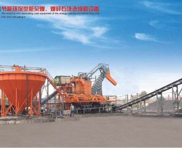 Thiết bị hoàn chỉnh dạng mô-đun tách than cấp thấp và than hỗn hợp bẩn dòng LGX/MKG để phân loại than tạp chất.